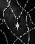 Stainless star necklace