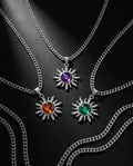 Sun necklace