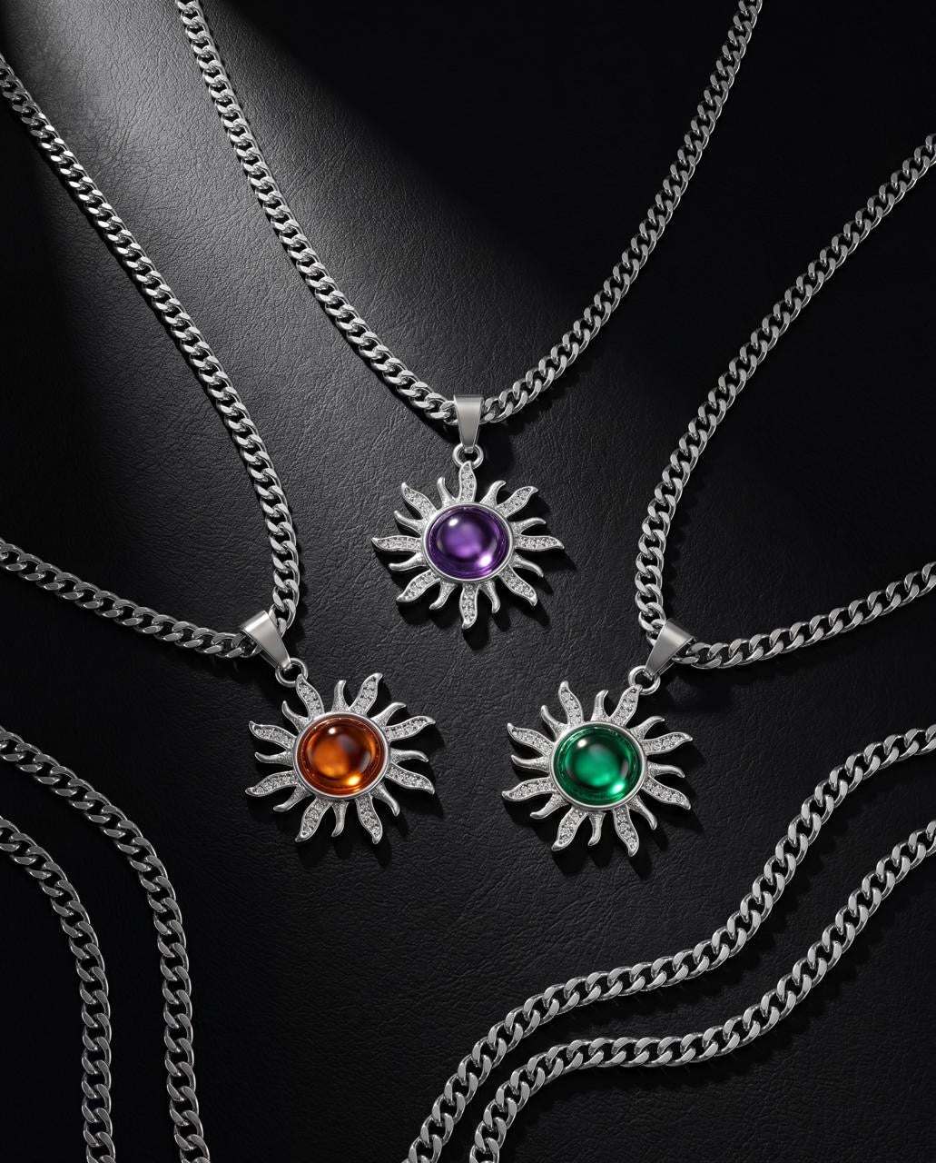 Sun necklace