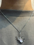 Spider necklace