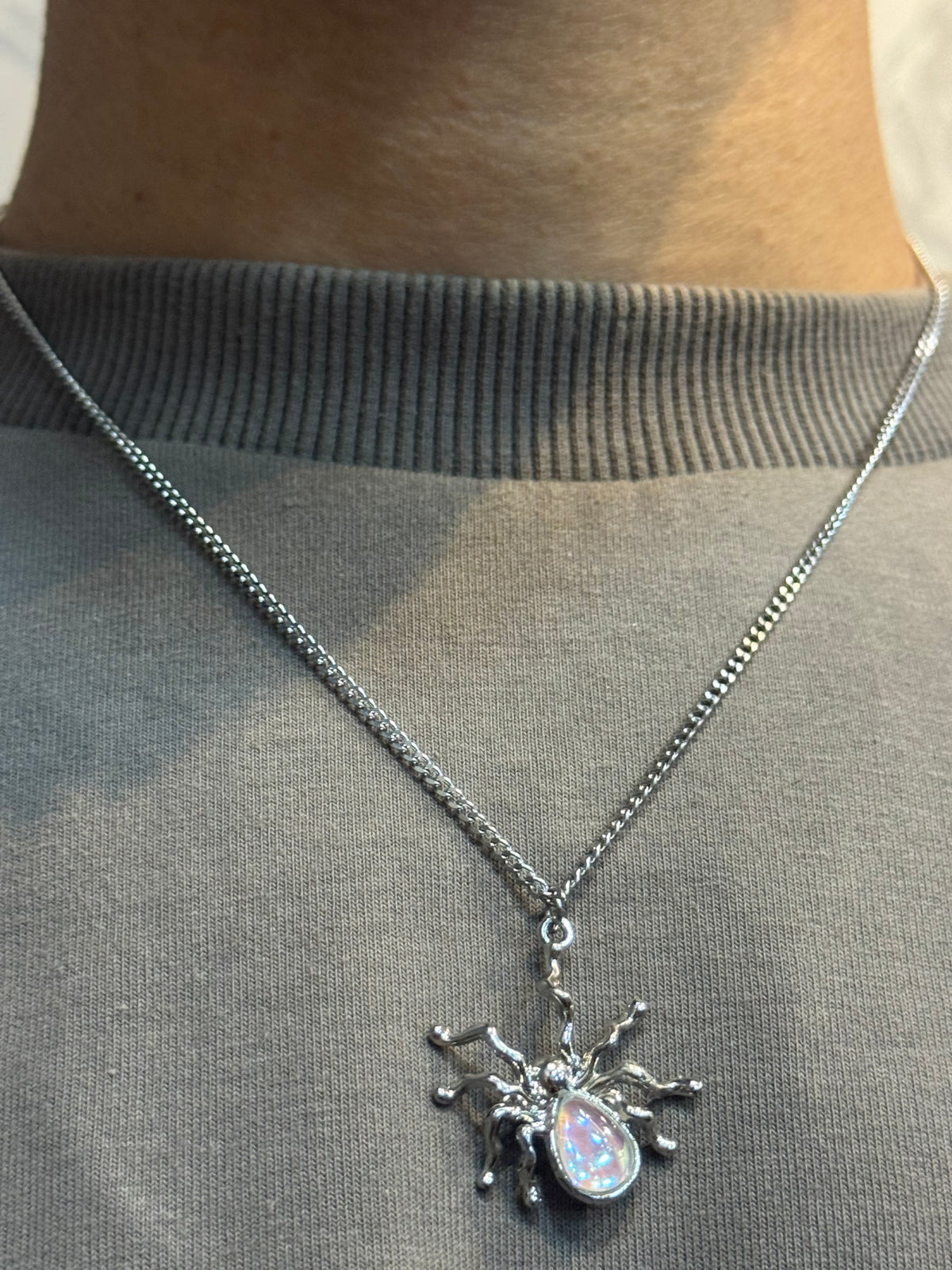 Spider necklace