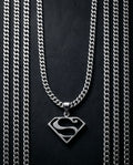 Super man necklace