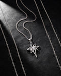 Star with diamond necklace