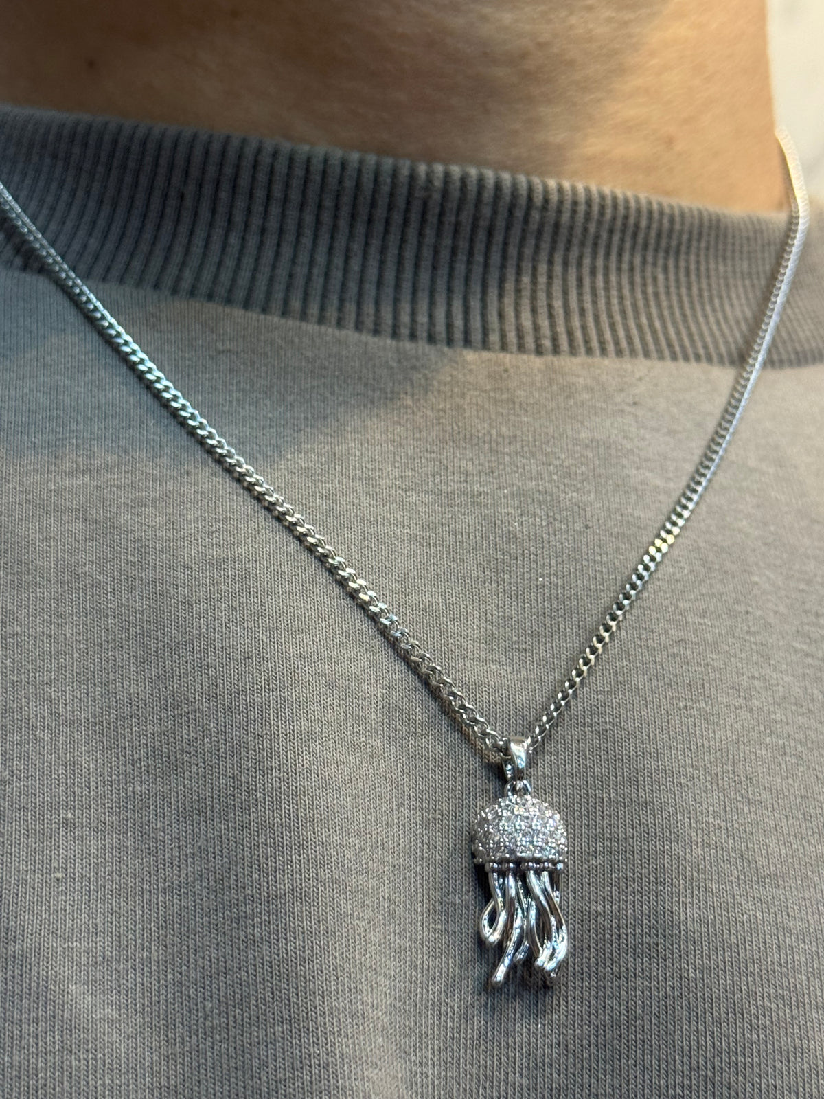 Jelly fish necklace
