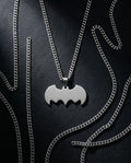 Bat man necklace