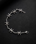 Wire bracelet and necklace and belt chain