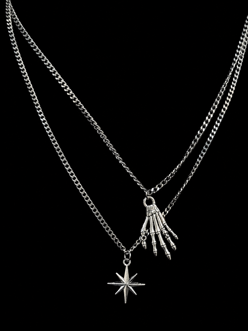 Star and hand of devil