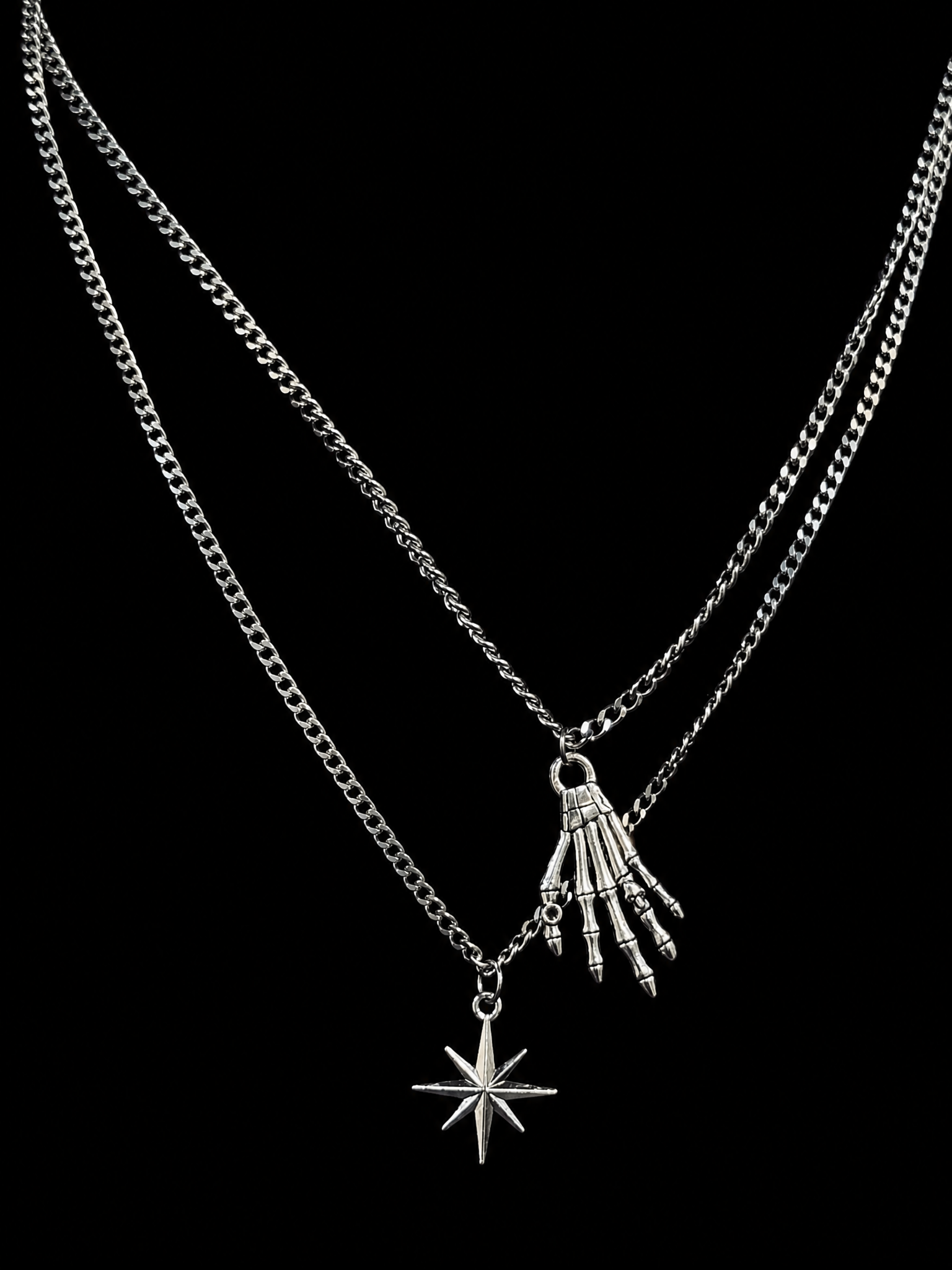 Star and hand of devil