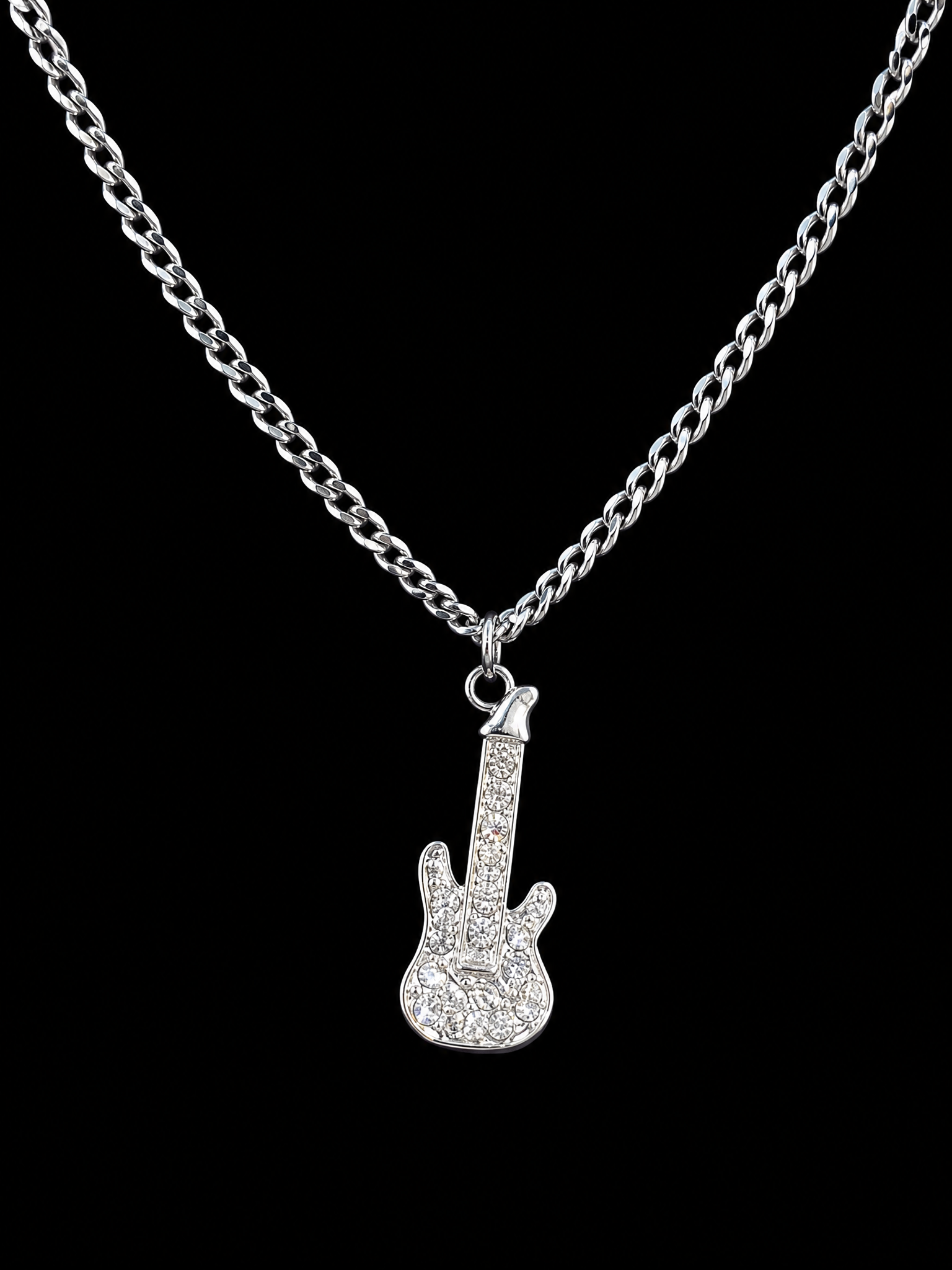 Guitar necklace