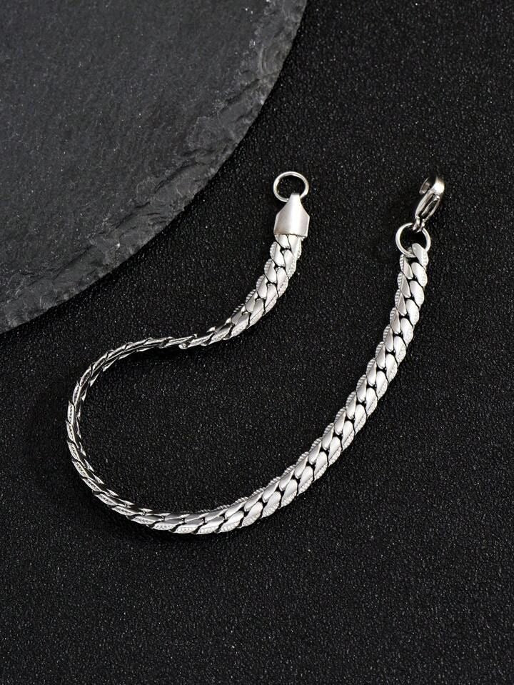 Pure stainless bracelet
